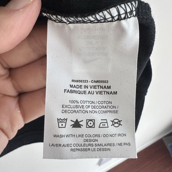 Nike T Shirt M90 Mens XXL Gold Swoosh Casual Streetwear Oversized Hip Hop Tee - Picture 8 of 8